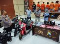 Polda Jatim Berhasil Ungkap Komplotan Curanmor 9 Tersangka Diamankan
