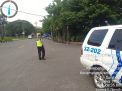 Polsek Krembangan Gencar Patroli Antisipasi Kejahatan di Jalan Kebonrojo