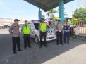 Polsek Semampir Gelar Patroli Harkamtibmas di Parkiran Bus Wisata Religi Sunan Ampel
