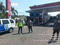 Polsek Pabean Cantikan Lakukan Patroli Keamanan di SPBU Jalan Bongkaran, Situasi Terkendali