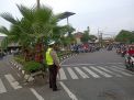 Polsek Krembangan Laksanakan Pemantauan Arus Lalu Lintas Sore di TL Demak Mbah Ratu, Situasi Terpantau Aman Terkendali