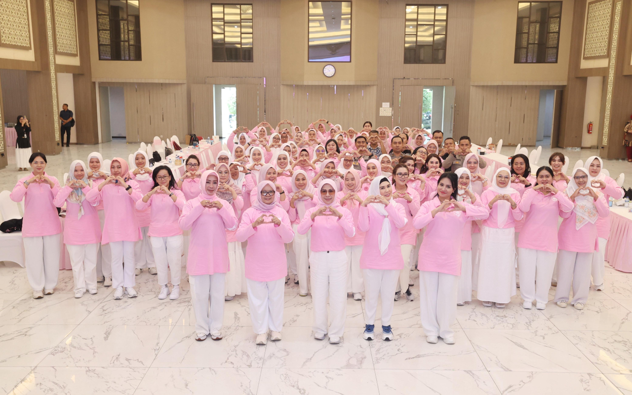 Dibentuk di Polda Jatim Pink Sehati Jadi Problem Solving Bagi Keluarga Polri