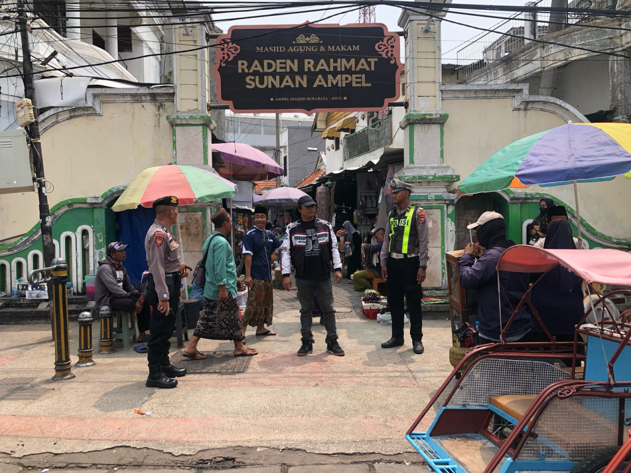 Patroli Harkamtibmas, Polsek Semampir Antisipasi Kerawanan di Wilayah Petukangan