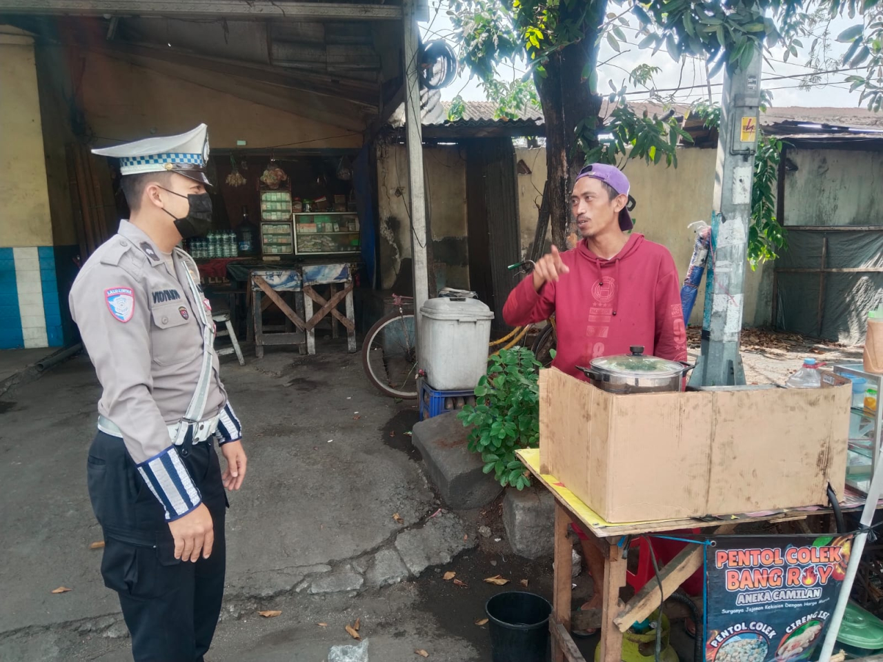 Satlantas Polres Pelabuhan Tanjung Perak Gelar Sosialisasi Tatap Muka Edukasi Tertib Berlalu Lintas