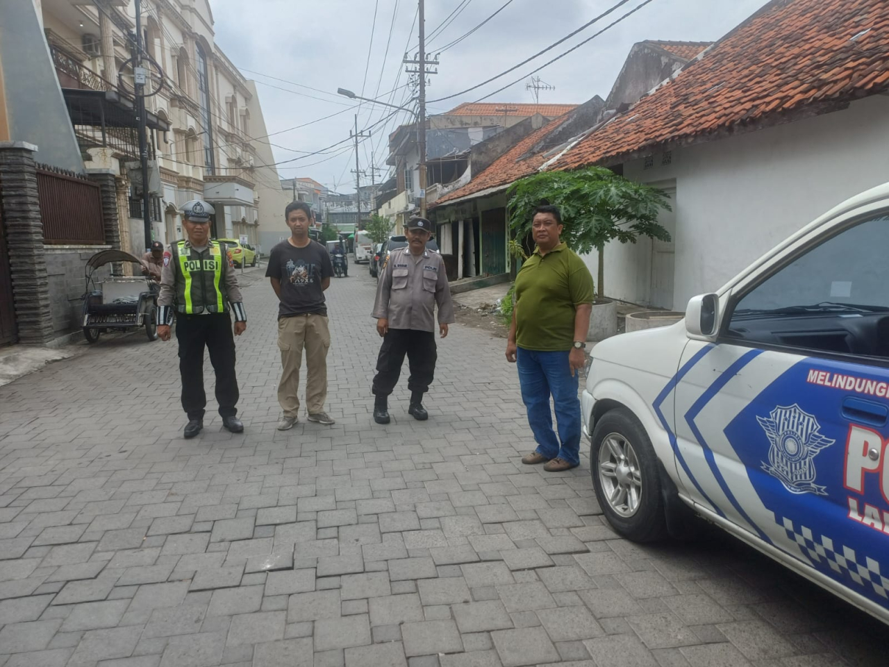 Polsek Semampir Tingkatkan Patroli di Jalan Petukangan, Antisipasi Kerawanan 3C
