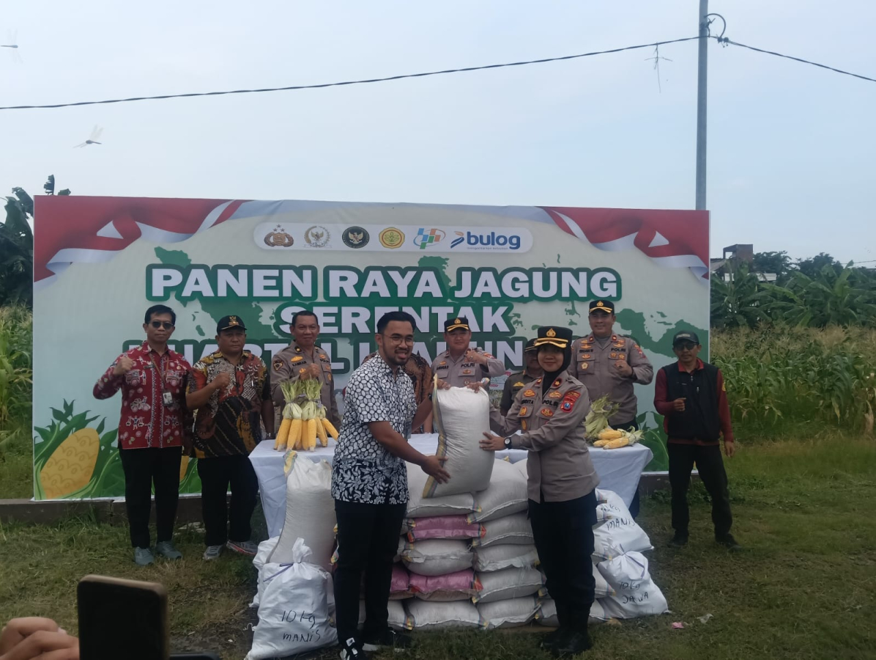 Panen Raya Jagung Serentak Kuartal I Tahun 2026 Digelar Di Wilayah Polres Pelabuhan Tanjung Perak