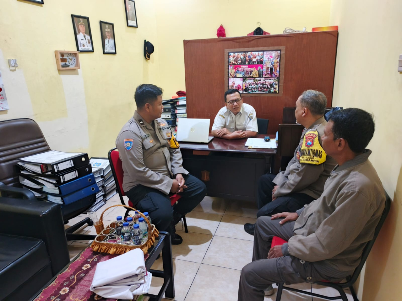 Bhabinkamtibmas Pegirian dan Ujung Perkuat Sinergi Kamtibmas Selama Bulan Suci Ramadhan