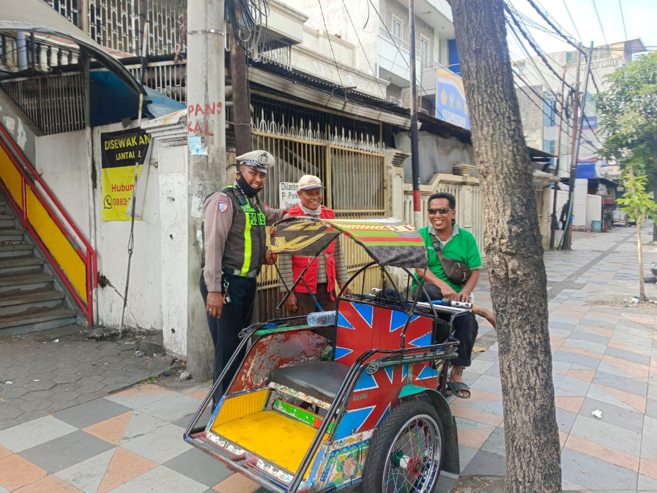 Satlantas Polres Pelabuhan Tg.Perak Laksanakan Sosialisasi Tatap Muka Tingkatkan Kesadaran Tertib Lalu Lintas