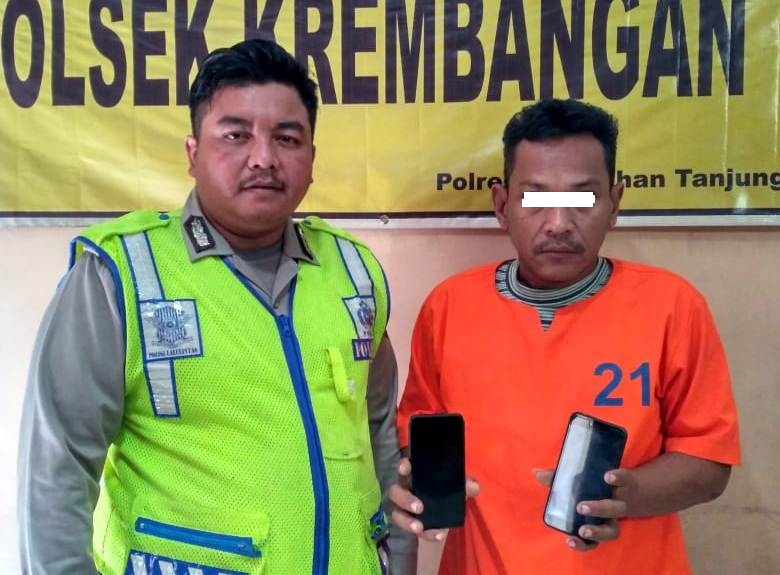Polsek Krembangan Amankan Pelaku Perampasan HP 2 ABG
