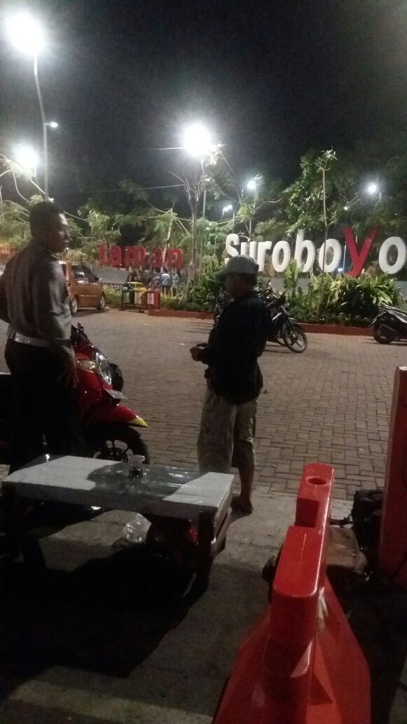 Pengunjung Taman Suroboyo Dihimbau Tidak Konsumsi Miras