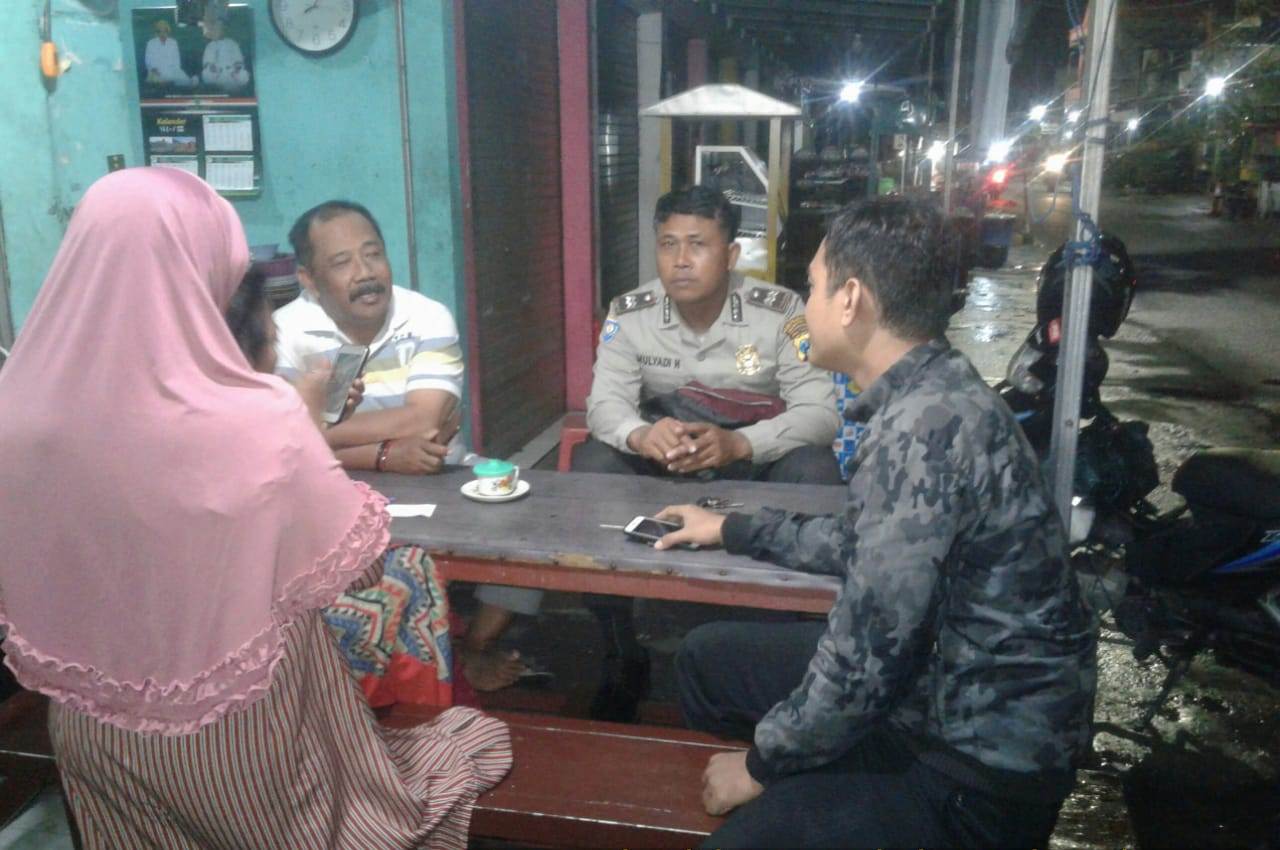 Tekan Kriminalitas 3C, Polsek Krembangan Terus Suarakan Siskamling