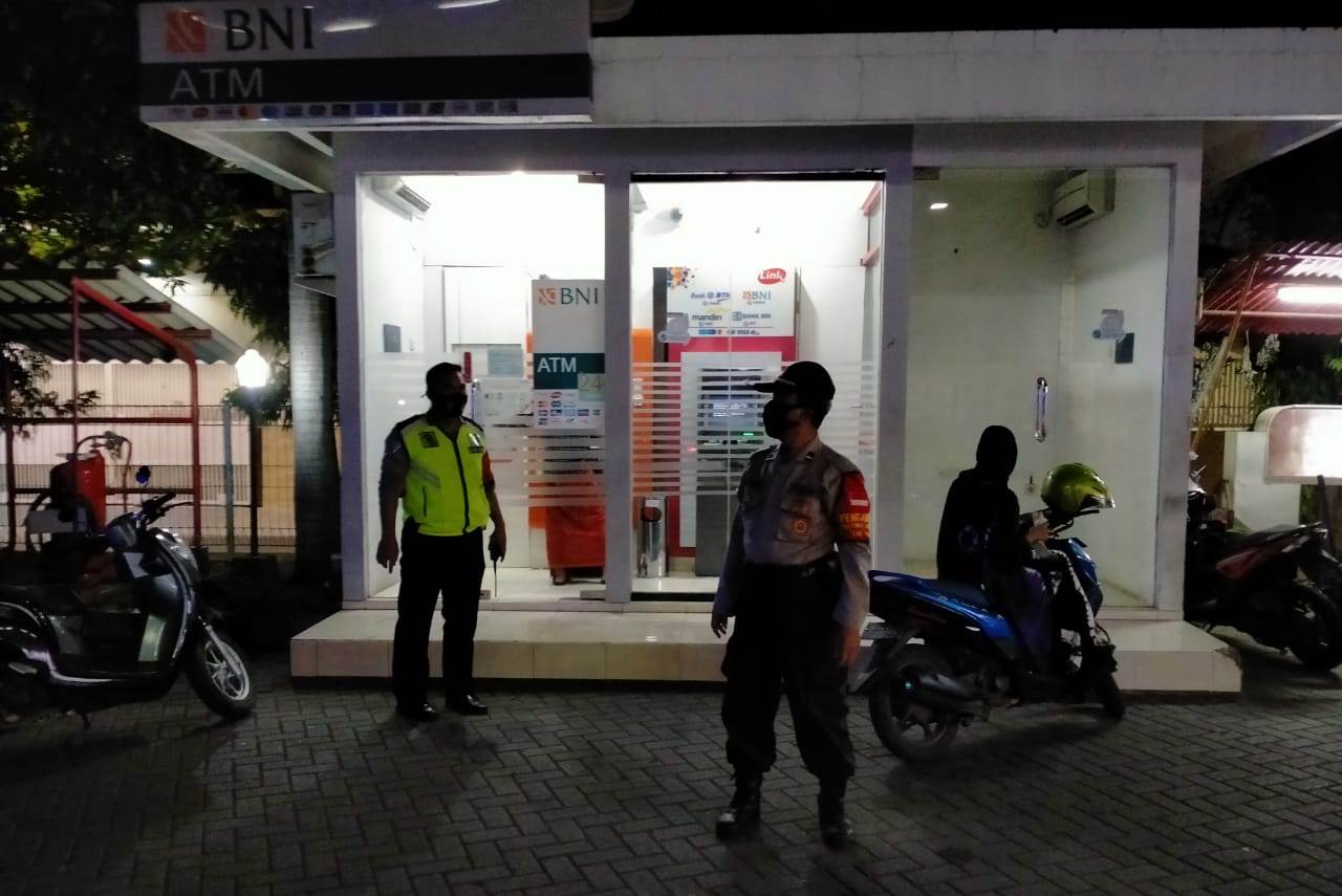 Antisipasi Kriminalitas 3C di Gerai ATM, Polsek Semampir Gelar Patroli Malam
