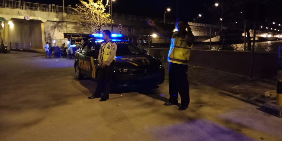 Antisipasi Tindak Kriminalitas Jalanan, Polsek Kenjeran Patroli Tempat Rawan