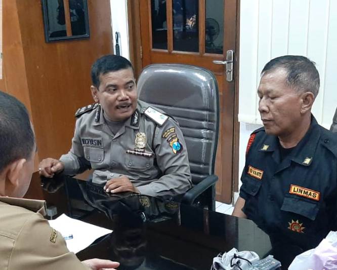 Babinkamtibmas Krembangan Utara Koordinasi Bersama Kelurahan, Bahas Bazar UKM