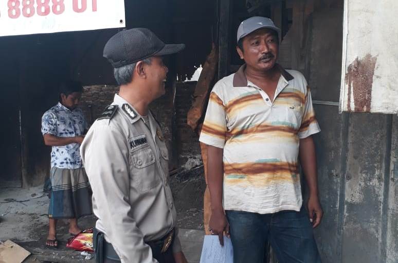 Babinkamtibmas Genting Kalianak Sampaikan Pesan Kerukunan