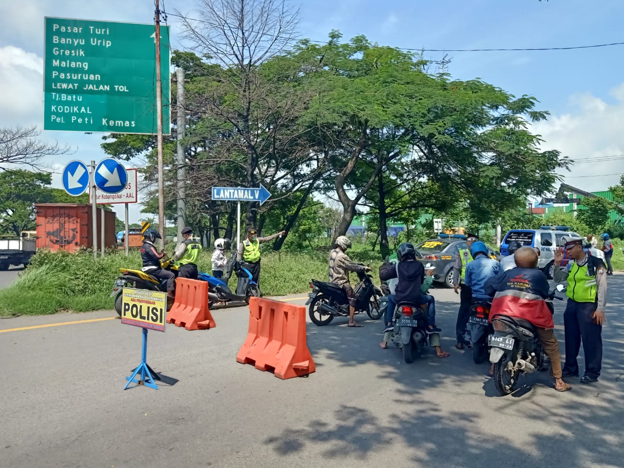 Polsek Krembangan Gelar Operasi Multi Sasaran, Cegah Kerawanan