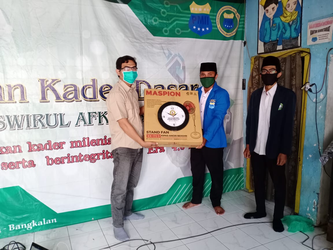 Kasat Intelkam Polres Tanjung Perak Silaturahmi Ke Sekretariat PMII STAI Taswirul Afkar