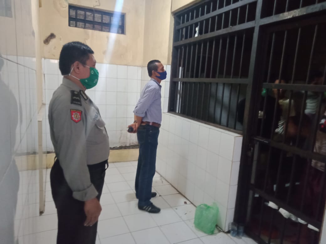 Antisipasi Tahanan Sakit, Polsek Kenjeran Lakukan Pengecekan Pagi & Malam Hari