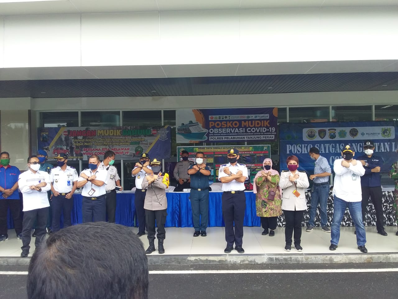 Kapolres Tanjung Perak & Instansi Samping Gelar Rakor Pelaksanaan Operasi Aman Nusa II