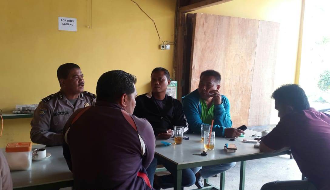 Wujudkan Pemilu Damai, Polsek Pabean Cantikan Rajin Sampaikan Pesan Jaga Kerukunan