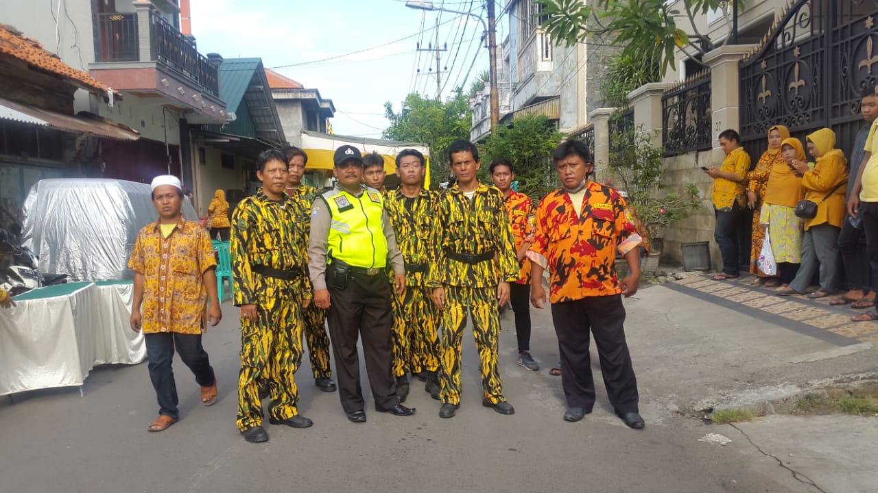 Pengamanan Temu Kader Golkar Berlangsung Lancar