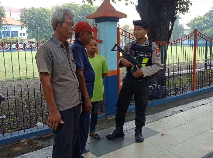 Satsabhara Polres Tanjung Perak Gelar Patroli Rutin, Antisipasi Kriminalitas 3C