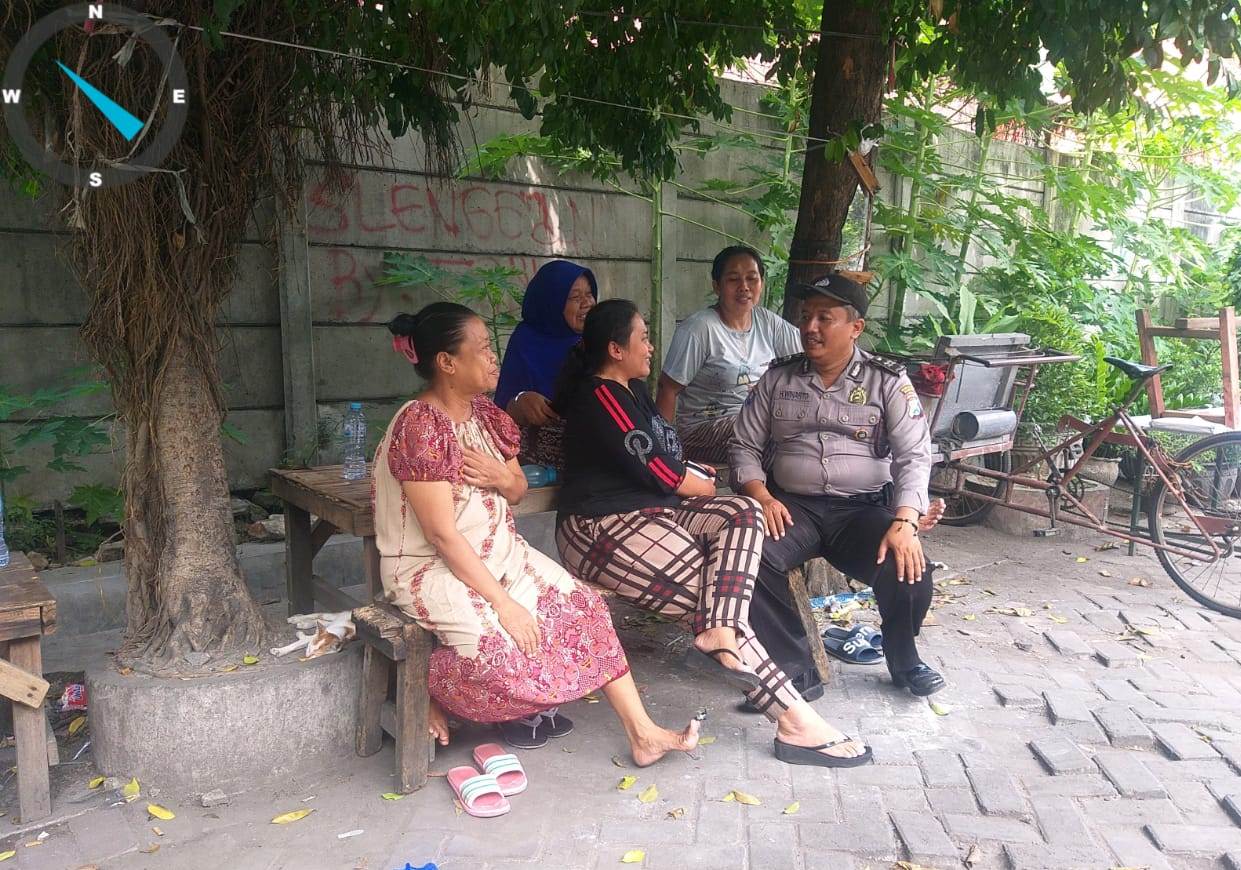 Babinkamtibmas Perak Utara Titip Pesan Anti Hoax Ke Ibu-Ibu