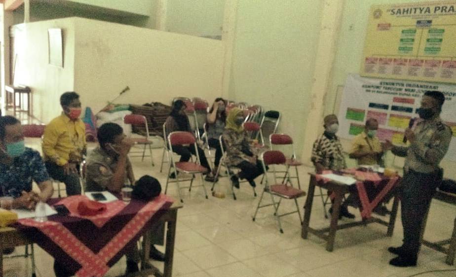 Panit Binmas Polsek Krembangan Sosialisasikan Pembentukan Kampung Tangguh