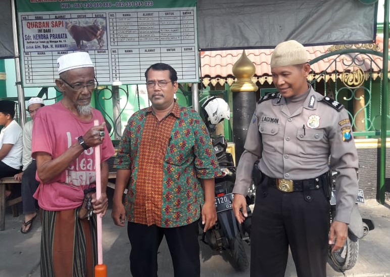 Babinkamtibmas Takal Kedinding Sampaikan Binluh Waspada Curanmor