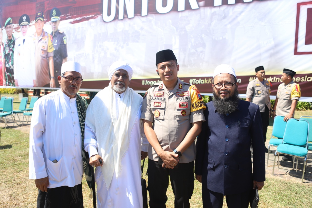 Kapolres Tanjung Perak Ikut Hadiri Halal Bi Halal Bersama Gubernur & Kapolda Jatim