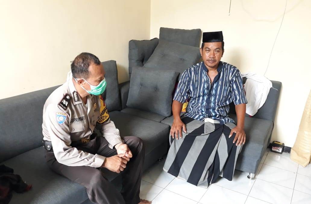 Babinkamtibmas Bulak Sambang Tomas, Titip Pesan Jaga Kerukunan