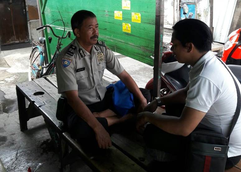 Jaga Keamanan Wilayah, Polsek Kenjeran Rajin Patroli & Sampaikan Pesan Kamtibmas