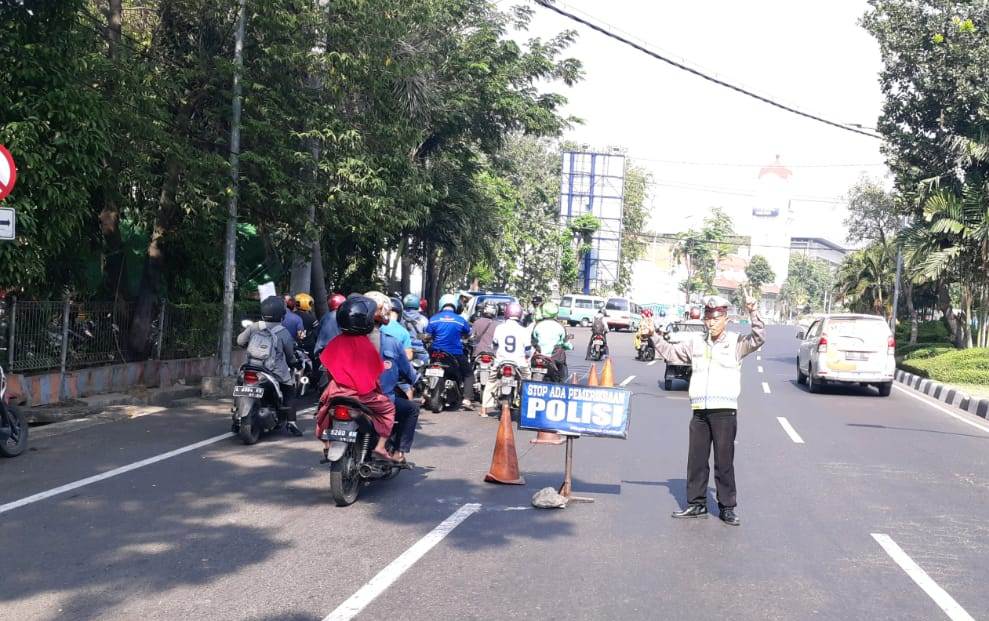 Polsek Pabean Cantikan Gelar Razia Dalam Rangka Operasi Bina Kusuma