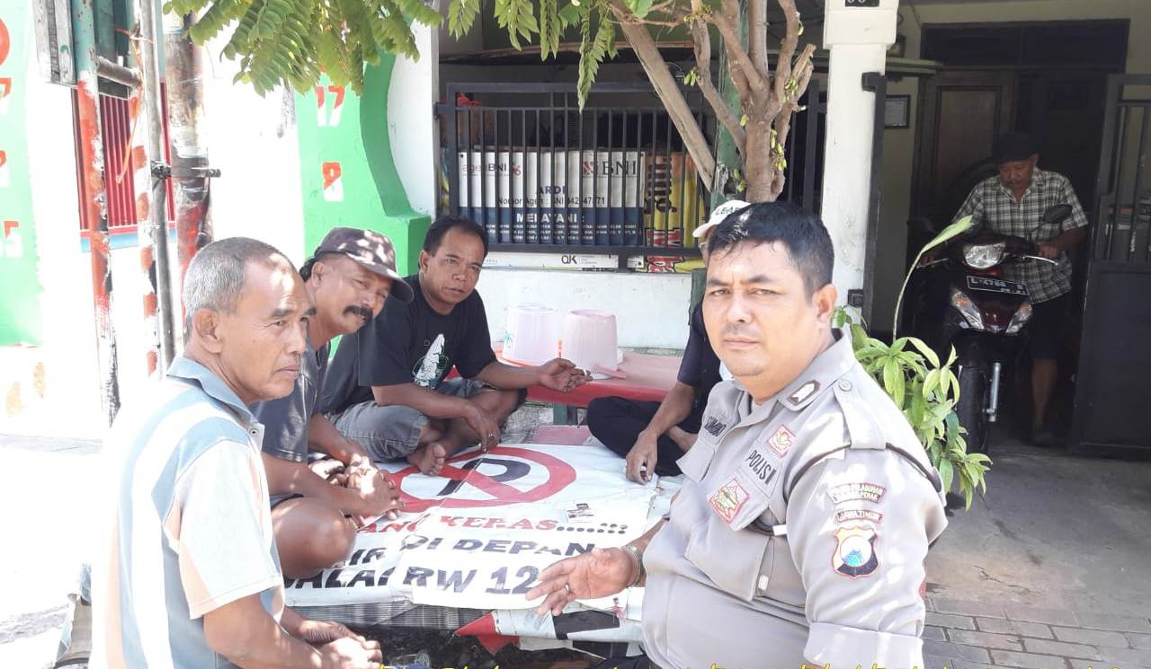 Babinkamtibmas Ujung Sambang Pemukiman, Sampaikan Jaga Kerukunan