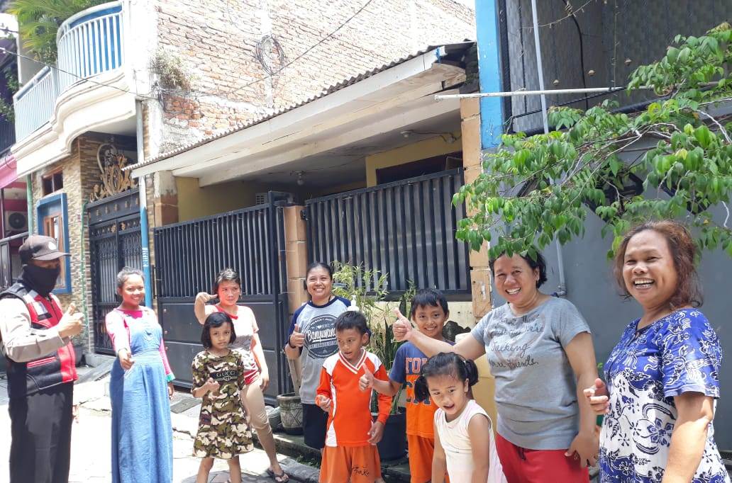 Babinkamtibmas Bulak Sosialisasikan Jaga Kebersihan Ke Ibu-Ibu