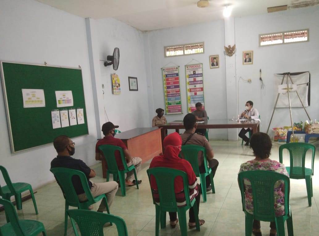 Kapolsek Kenjeran Dampingi Tim Asistensi Polda Jatim Sambang RW 11 Sidotopo Wetan