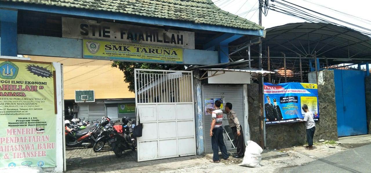 Panit Binmas Polsek Asemrowo Sosialisasikan Pendaftaran Polri Jalur Sarjana