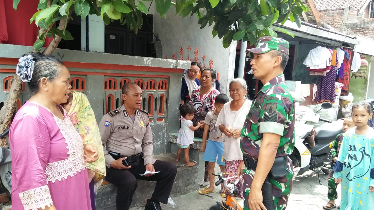 Polsek Semampir Titip Pesan Waspada Hoax & Jaga Kerukunan