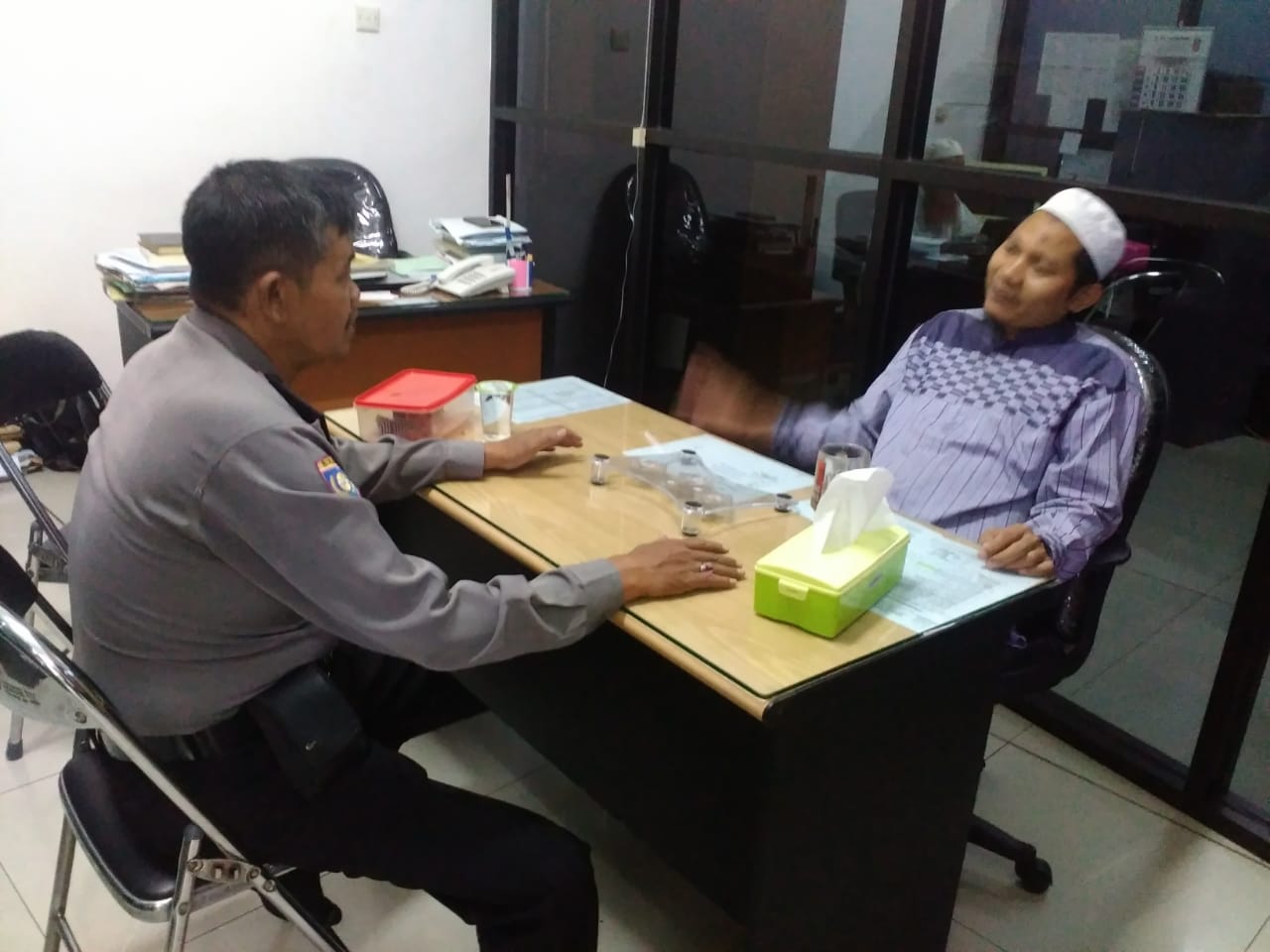 Babinkamtibmas Sidotopo Kampayekan Jaga Kerukunan  Jelang Pilpres