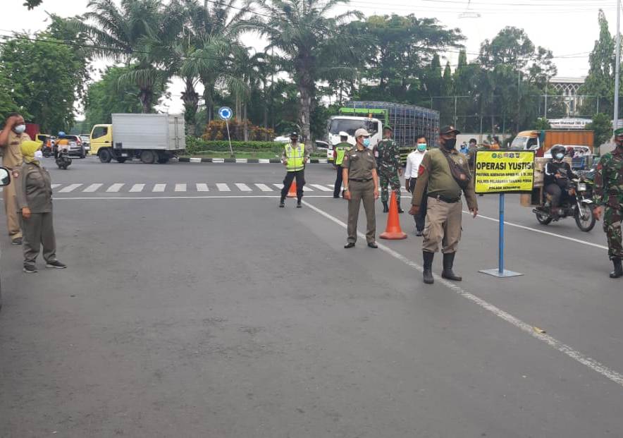 Polsek Semampir Terus Lakukan Operasi Penertiban Masker, Putus Rantai Penyebaran Covid-19