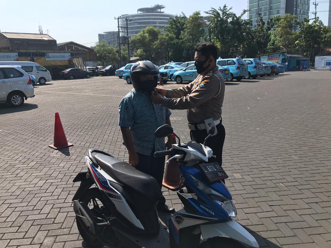 Satlantas Polres Tanjung Perak Gelar Sosialisasi Program Keselamatan Semeru 2020