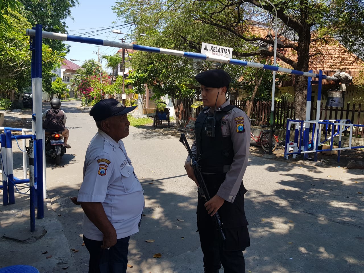 Satsabhara Polres Tanjung Perak Patroli Pemukiman, Antisipasi Kriminalitas 3 C