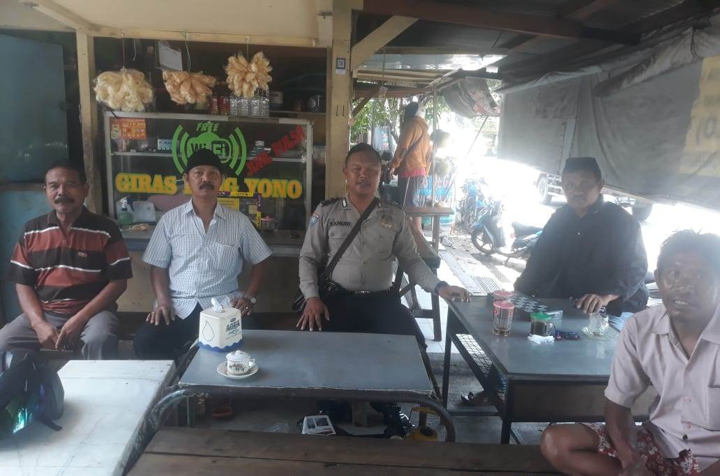 Babinkamtibmas Perak Barat Sambang Warga Sampaikan Penyuluhan Cegah Tawuran