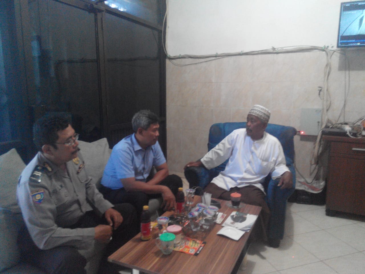 Polsek Semampir Rangkul Tomas, Ciptakan Pemilu 2019 Damai, Aman & Sejuk