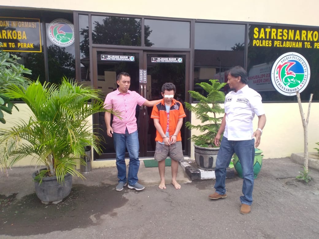 Satreskoba Polres Tanjung Perak Bekuk Pengedar Sabu Kecil-kecilan