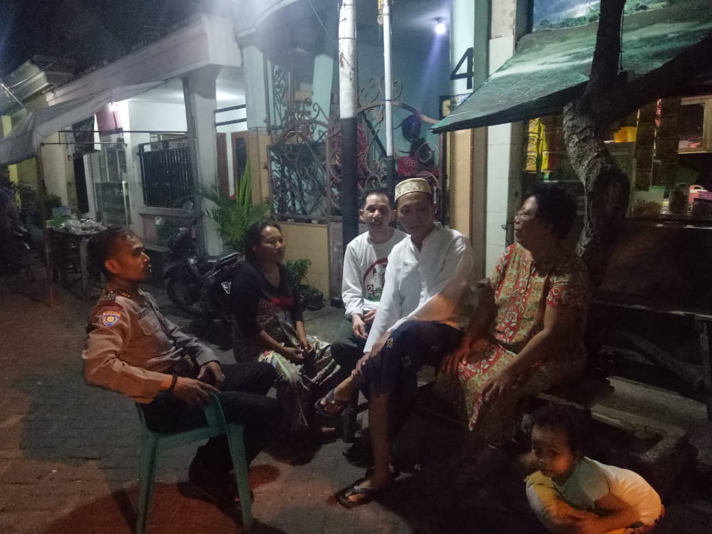 Himbauan Kamtibmas Terus Dilakukan Polsek Krembangan