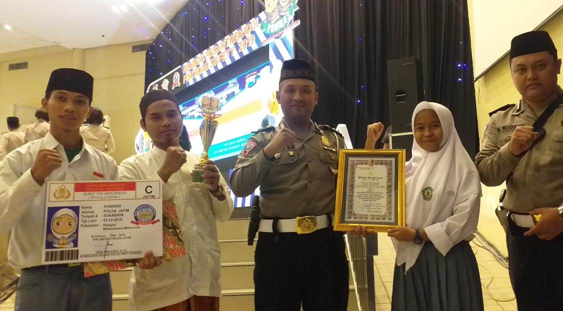 Perwakilan Polres Tanjung Perak Raih Juara Kedua Poniras