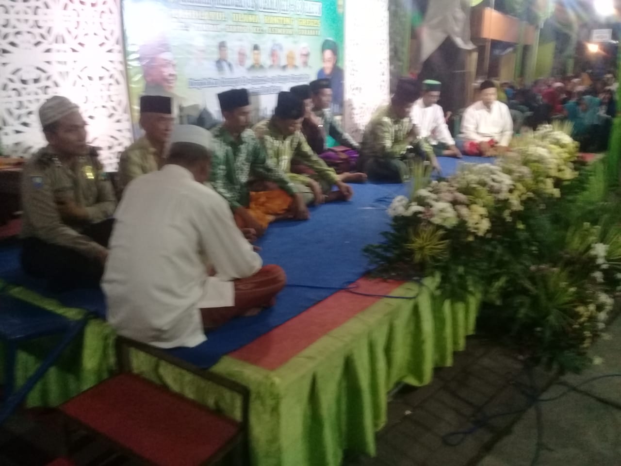 Panit Binmas Polsek Asemrowo Sosialisasikan SPKT Door To Door di Acara Pengajian