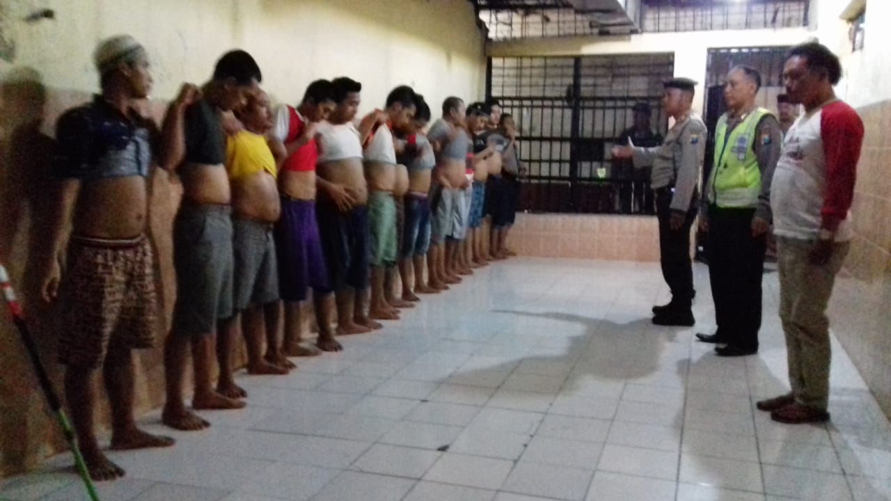 Antisipasi Kemungkinan Tahanan Sakit, Polsek Krembangan Cek Rutin Tiap Hari