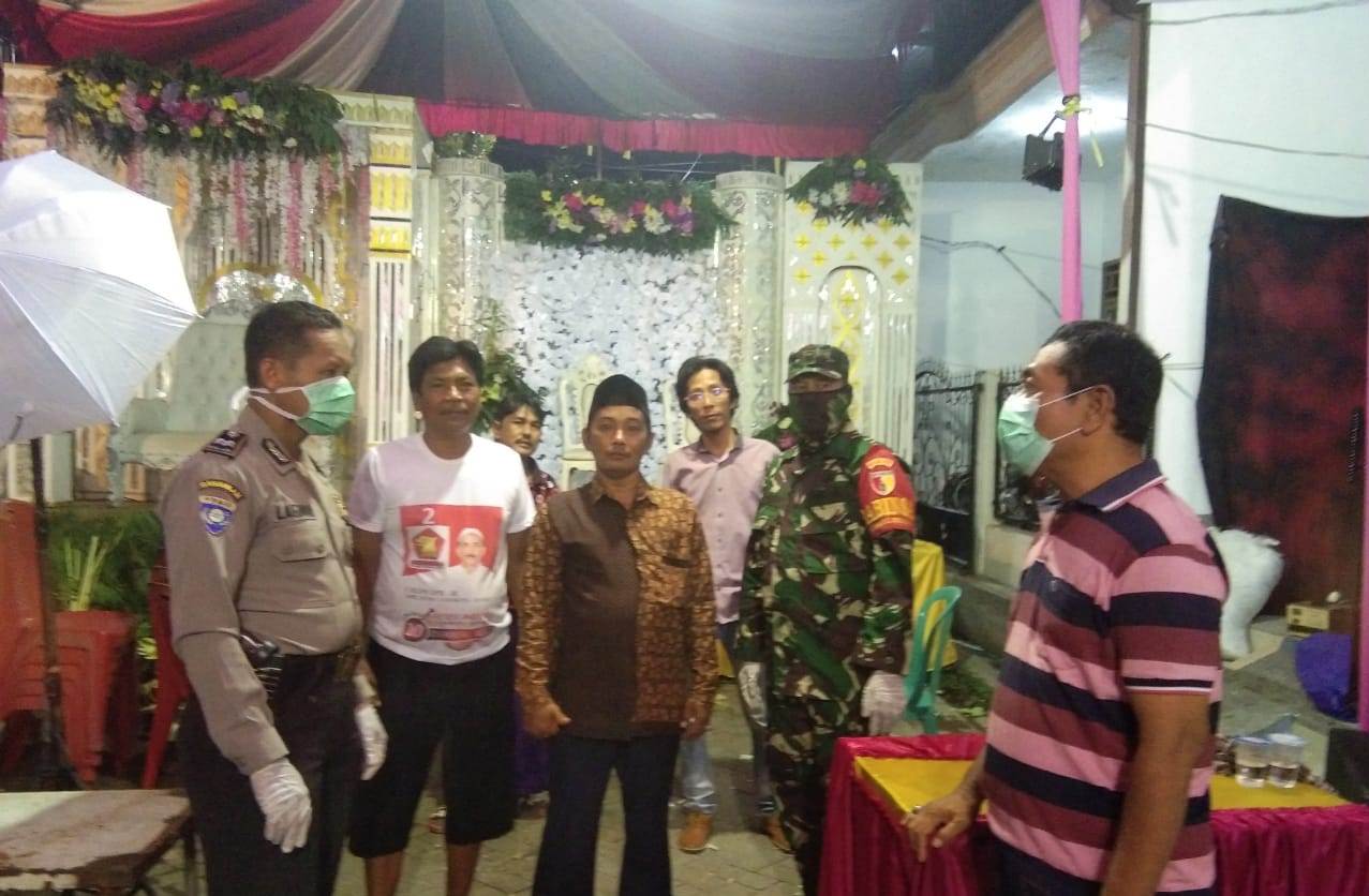 Polsek Kenjeran Bubarkan Acara Resepsi Pernikahan, Cegah Penyebaran Virus Corona